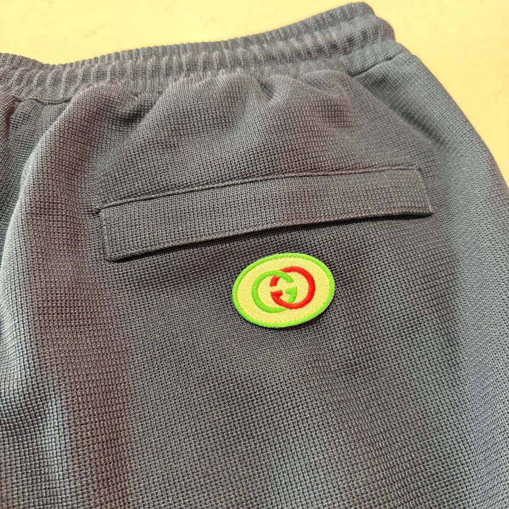 Gucci GG Navy Polyester Jogger NWT